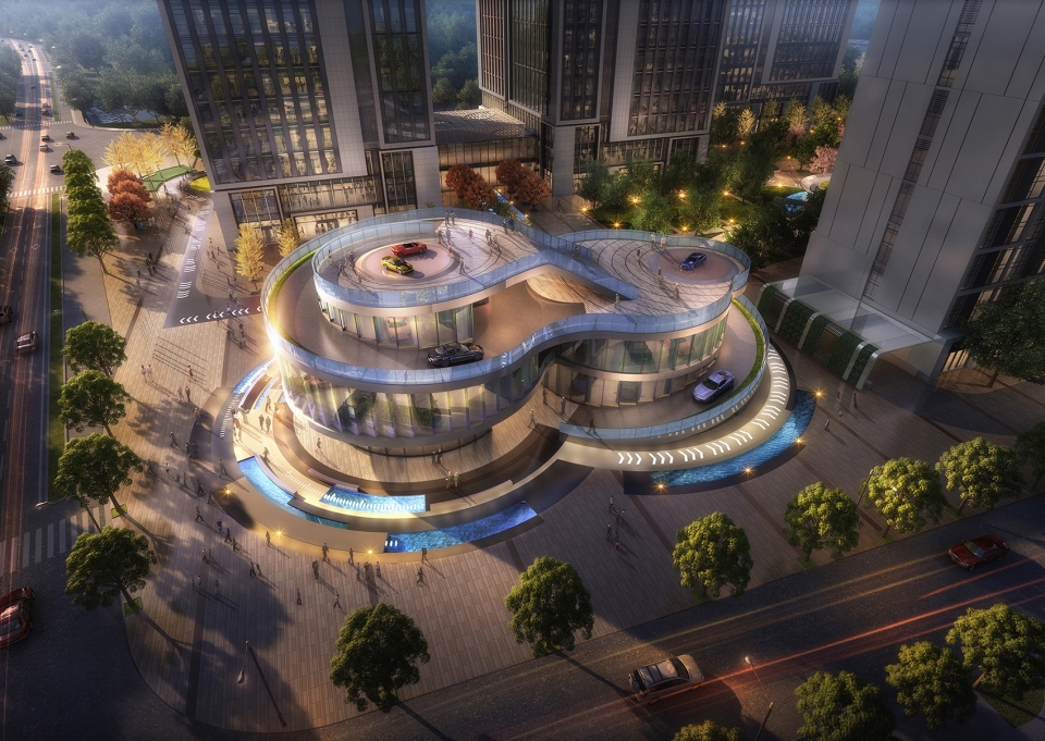 innovation and experience center of canal vanke centre china by hcd shanghai