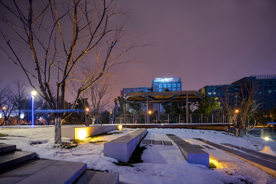 green axis of nengda business district china by la design