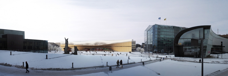 helsinki central library oodi by ala architects