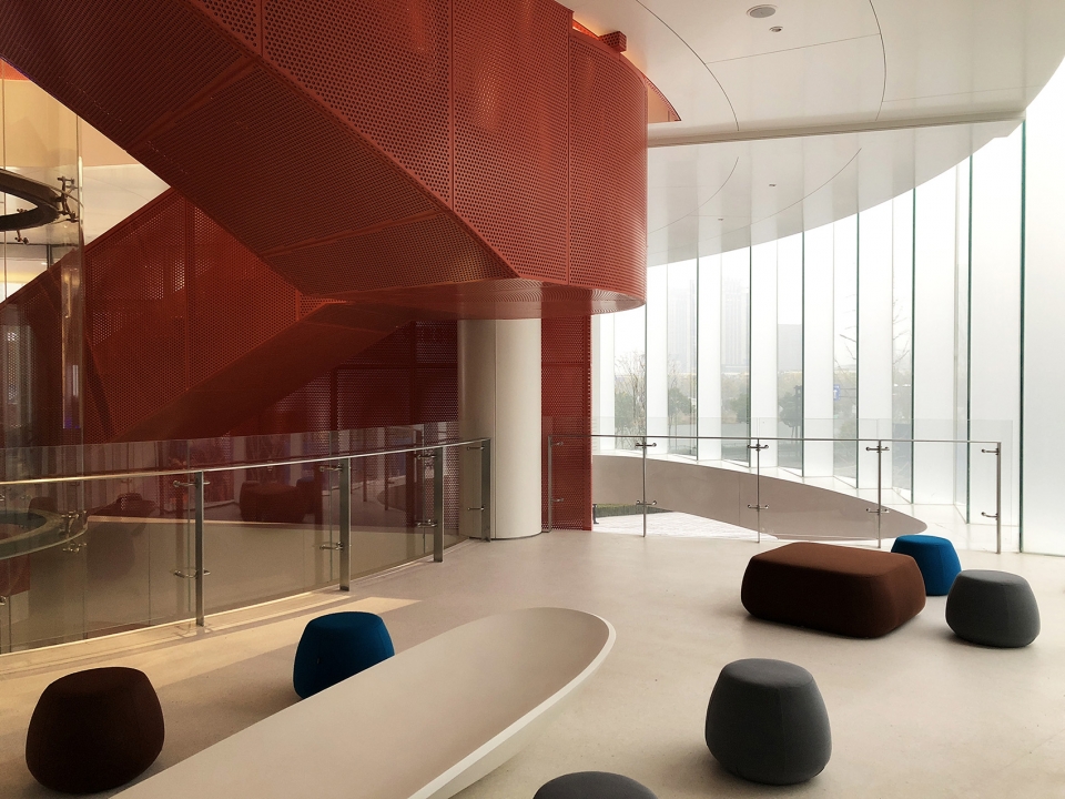 innovation and experience center of canal vanke centre china by hcd shanghai