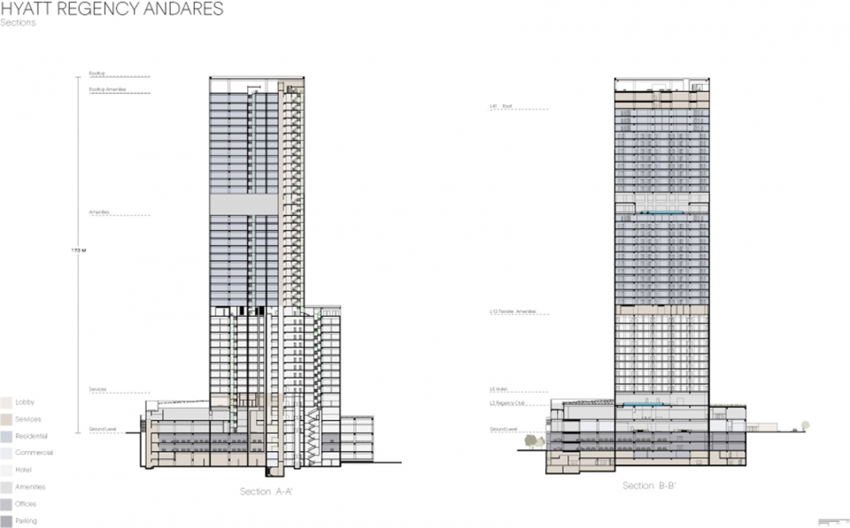 hyatt regency andares by sordo madaleno arquitectos
