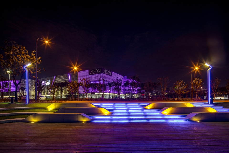 green axis of nengda business district china by la design