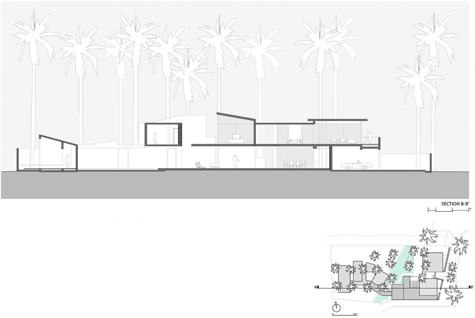 villa in the palms by abraham john architects