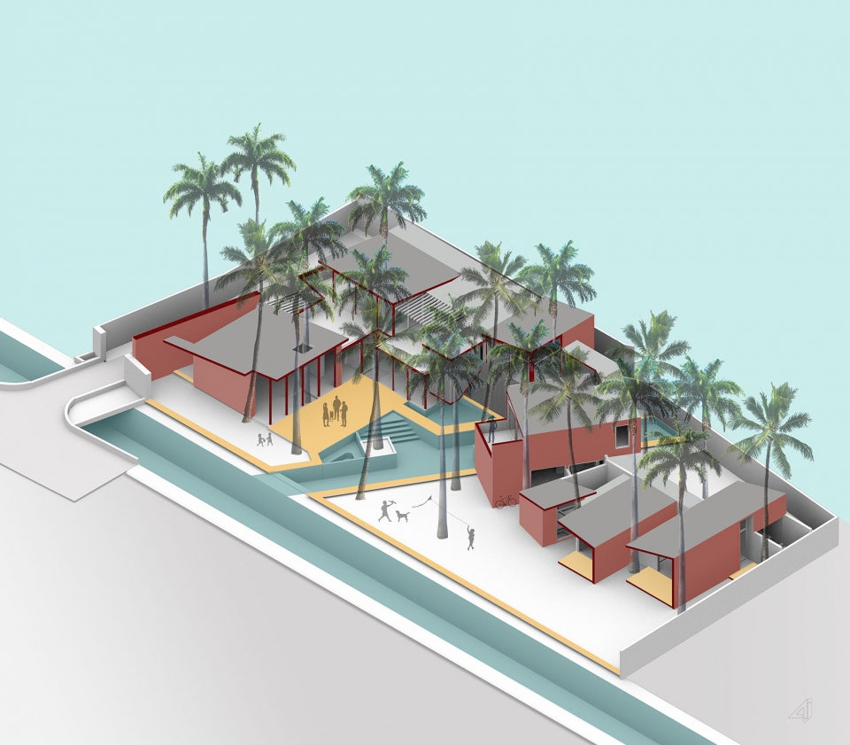 villa in the palms by abraham john architects