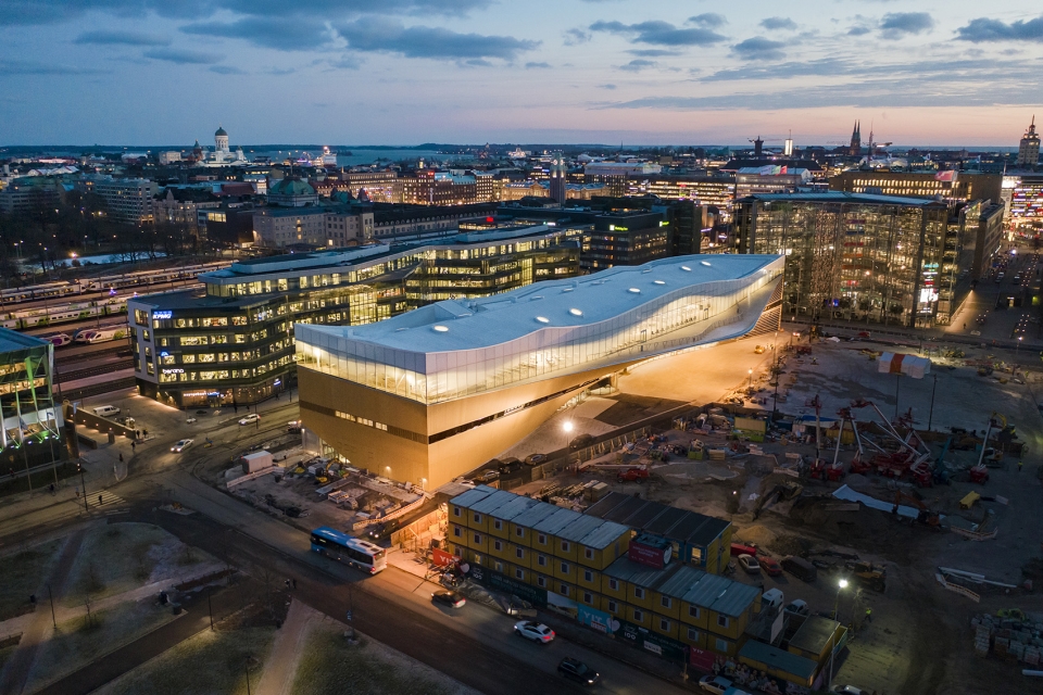helsinki central library oodi by ala architects