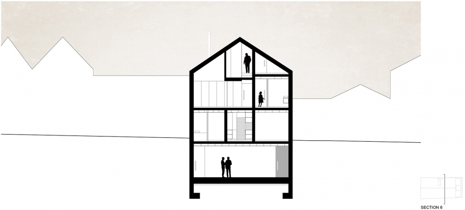 arch house by frari