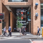 Delicate and Playful Sculptures Hang Mid-Air in Pedestrian Walkway by UAP