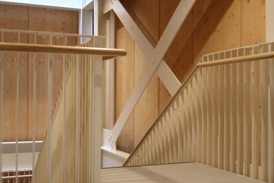 teaching and learning building of university of nottingham by make architects