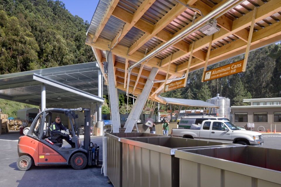 el cerrito recycling center environmental resource center by noll tam architects