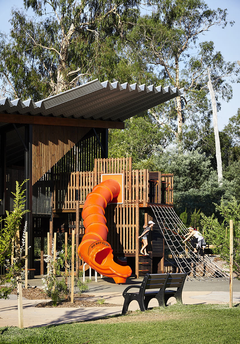 eltham north playground by gardiner architects