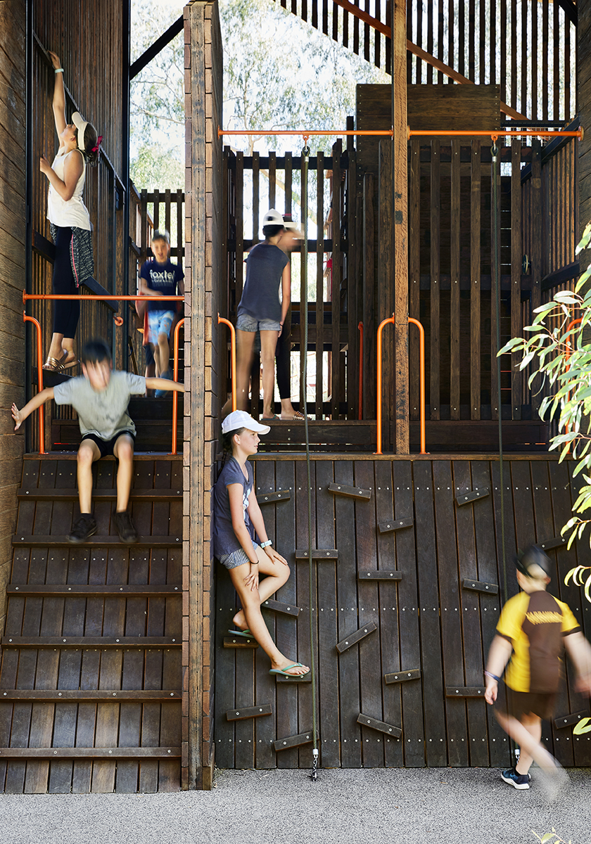 eltham north playground by gardiner architects