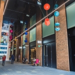 Delicate and Playful Sculptures Hang Mid-Air in Pedestrian Walkway by UAP