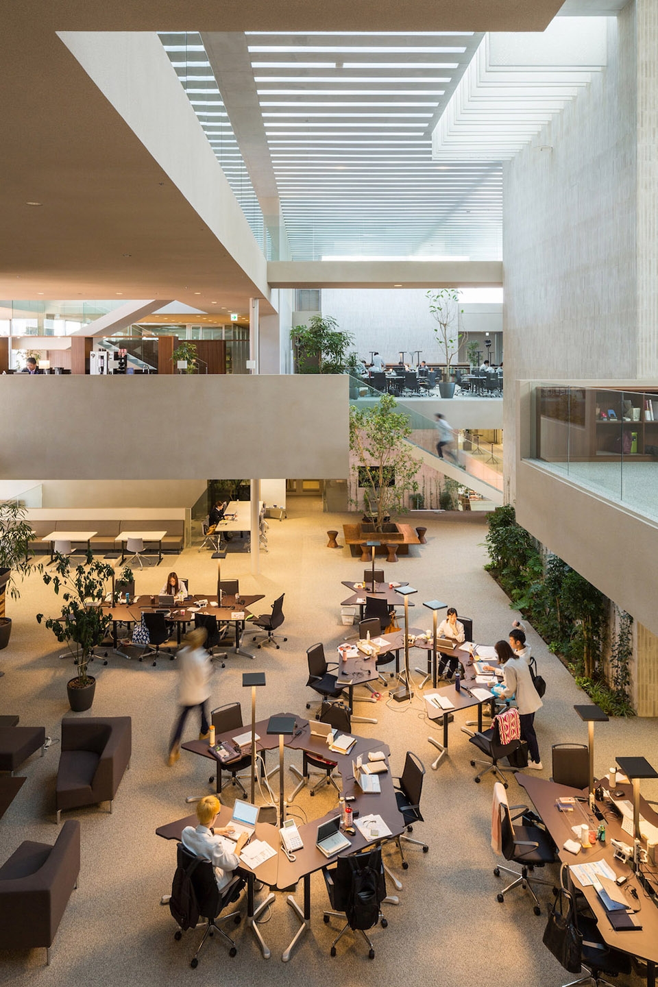 nicca innovation center by tetsuo kobori architects