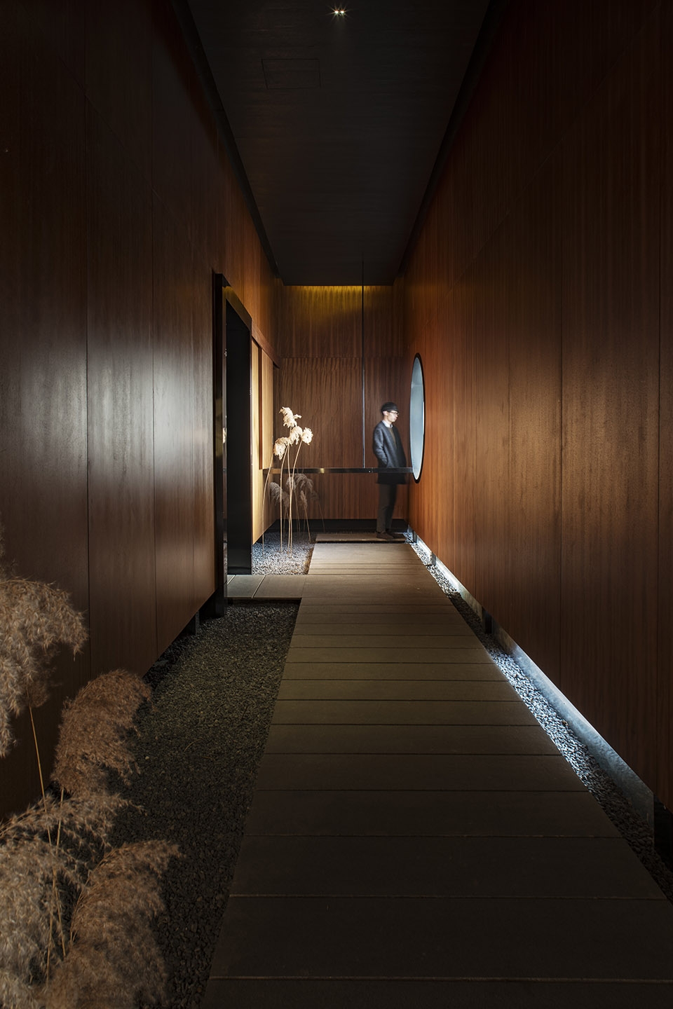 the meditation space beside the wetland china by hil architects