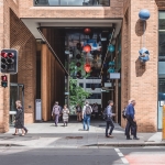 Delicate and Playful Sculptures Hang Mid-Air in Pedestrian Walkway by UAP