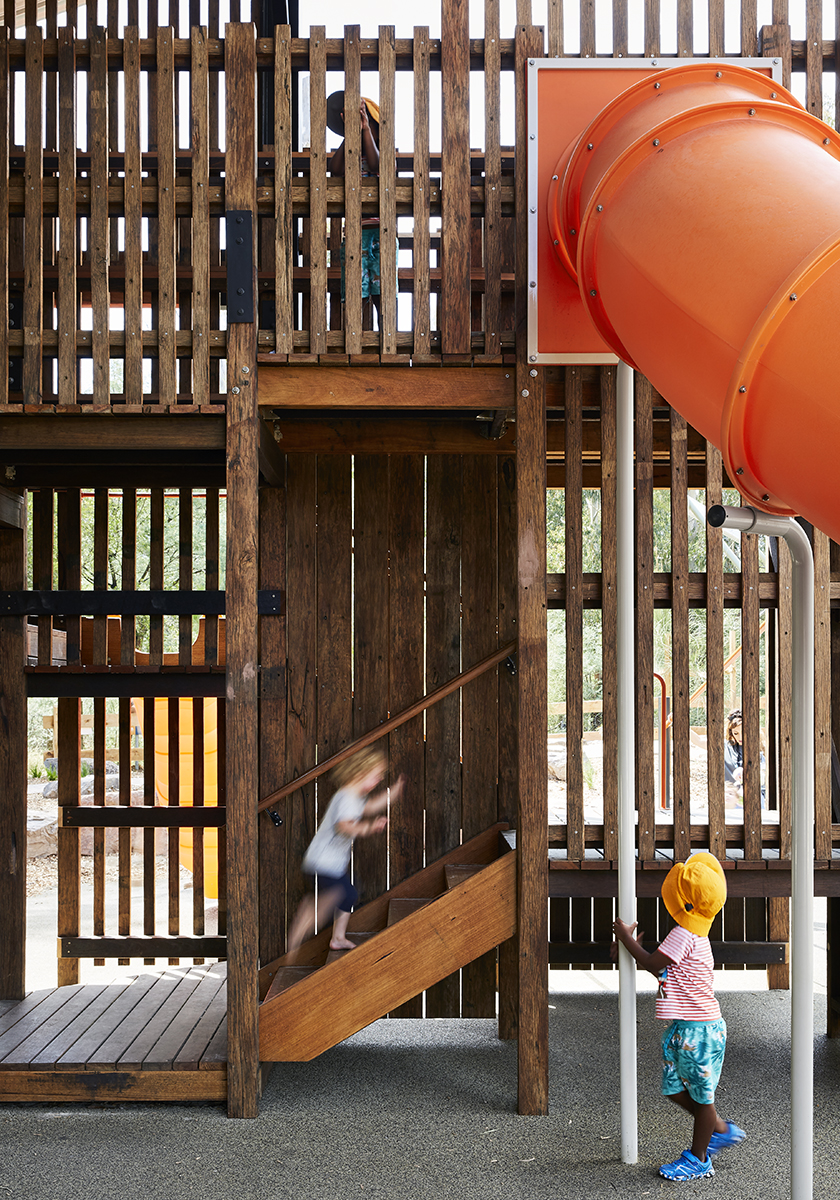 eltham north playground by gardiner architects