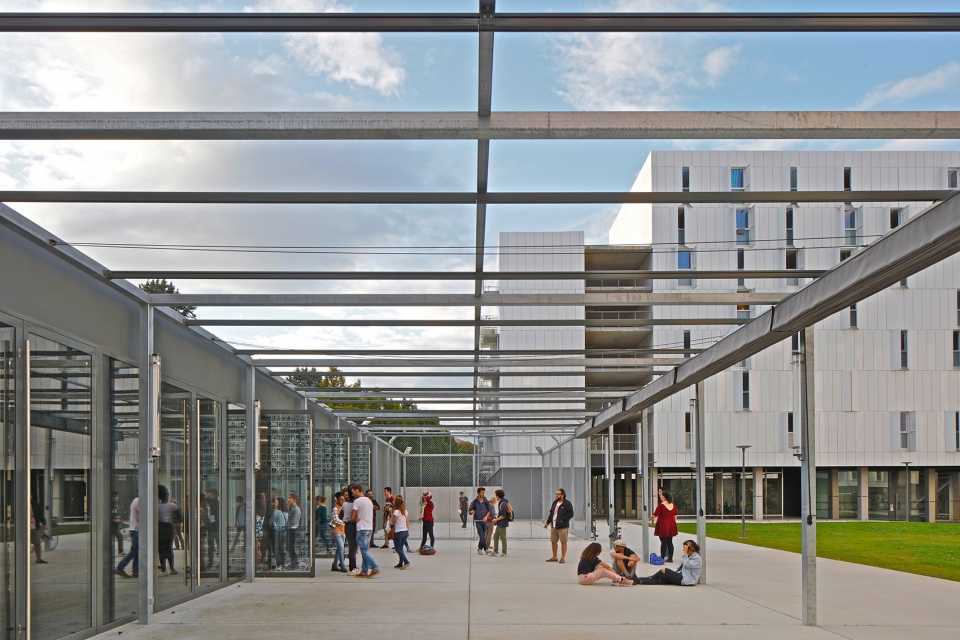olympe de gouges university residence by ppa architectures scalene afa