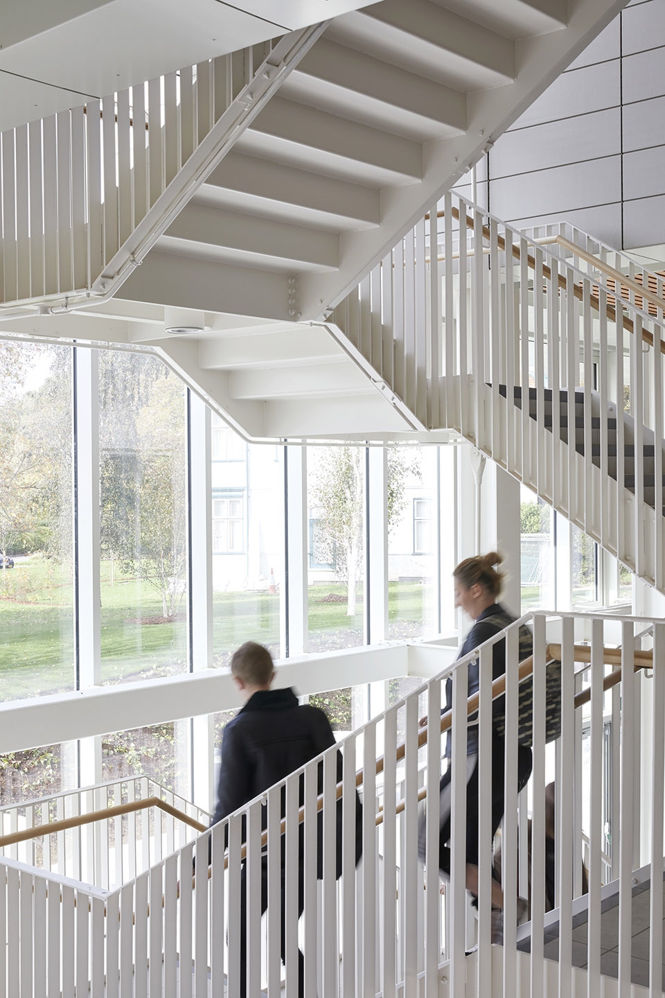 teaching and learning building of university of nottingham by make architects