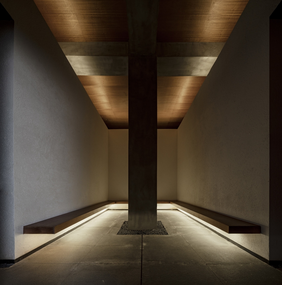 the meditation space beside the wetland china by hil architects