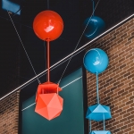 Delicate and Playful Sculptures Hang Mid-Air in Pedestrian Walkway by UAP