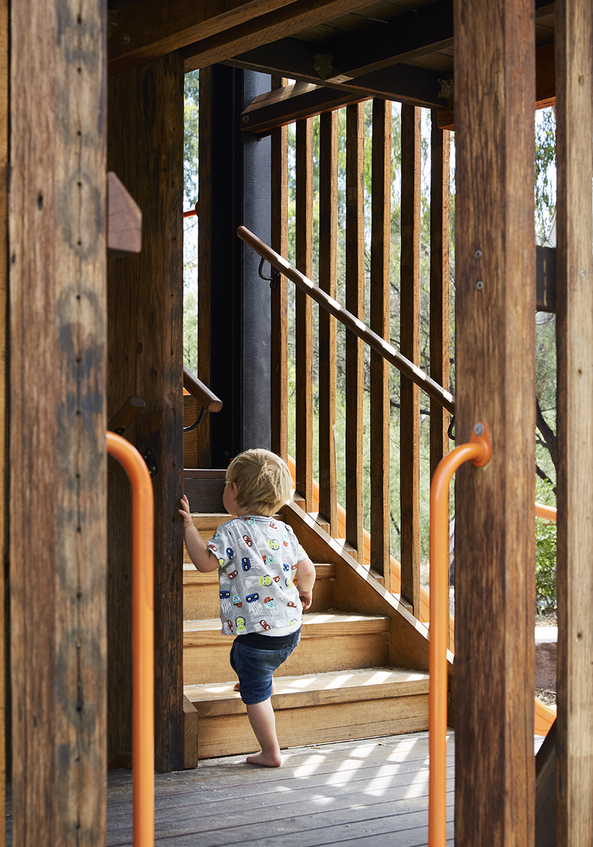 eltham north playground by gardiner architects