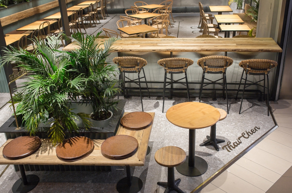 thai chen thai style tea restaurant china by pures design