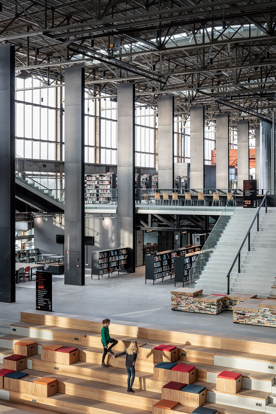 the architecture of the lochal in tilburg by civic architects