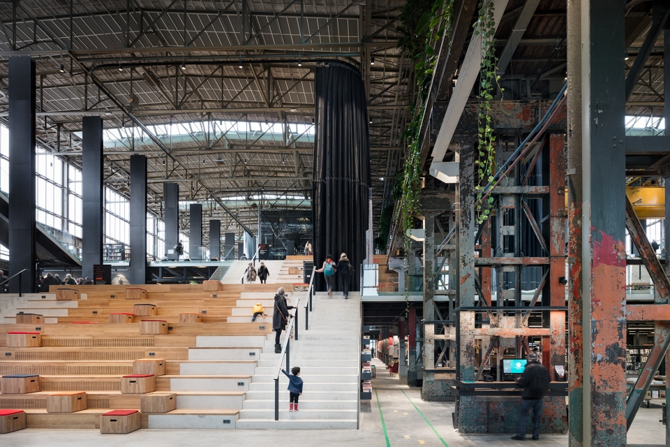 the architecture of the lochal in tilburg by civic architects