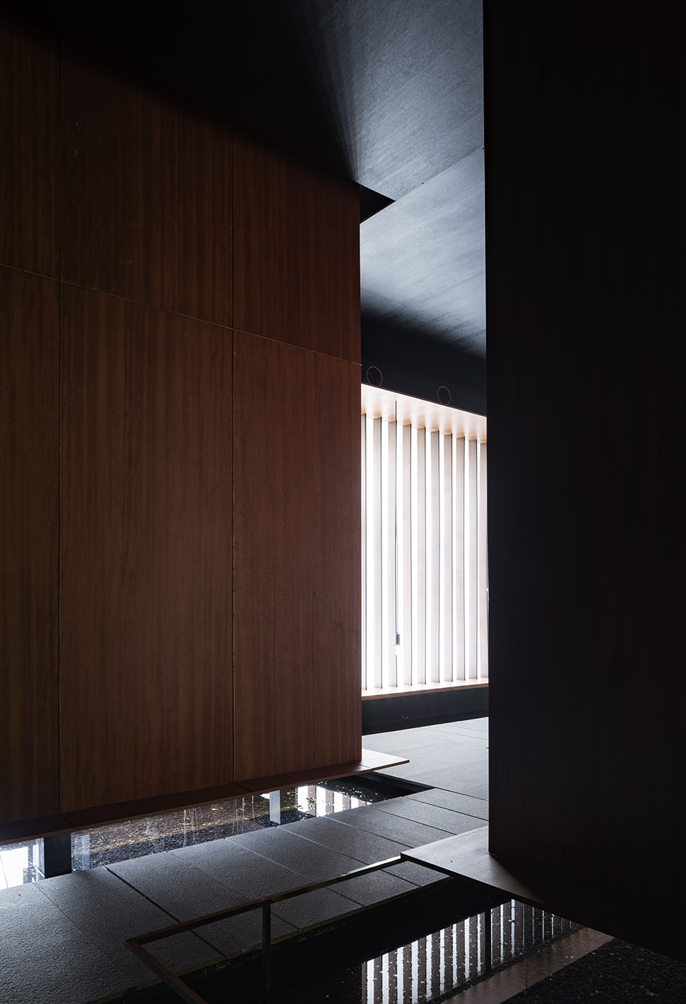 the meditation space beside the wetland china by hil architects