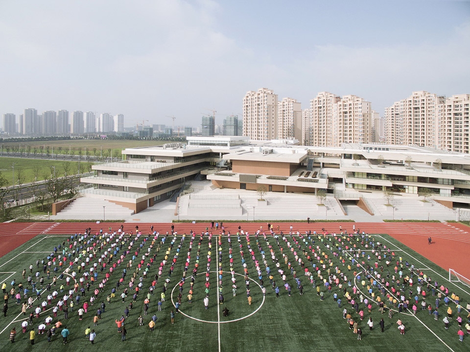experimental primary school of suzhou science and technology town china by atelier z d plus studio