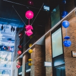 Delicate and Playful Sculptures Hang Mid-Air in Pedestrian Walkway by UAP