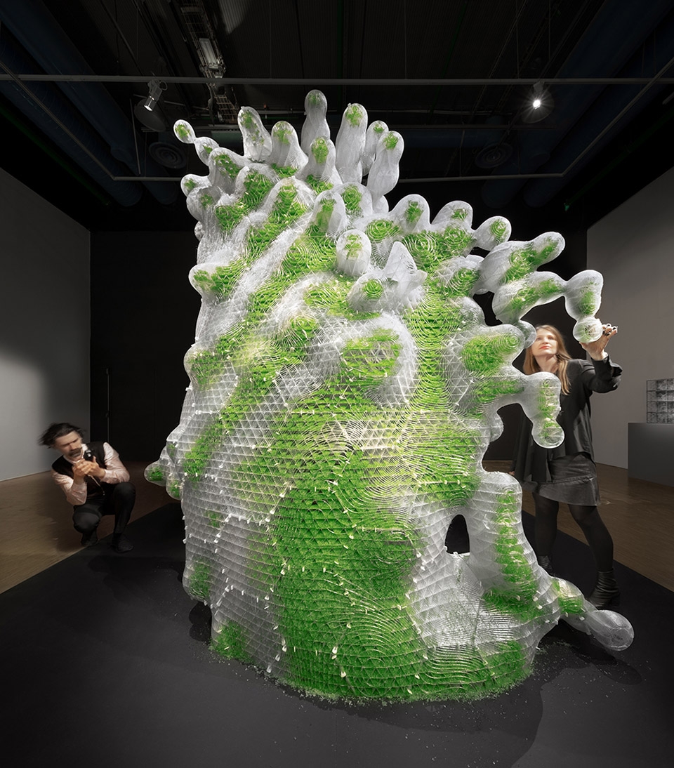 in human gardens two bio digital sculptures by ecologicstudio