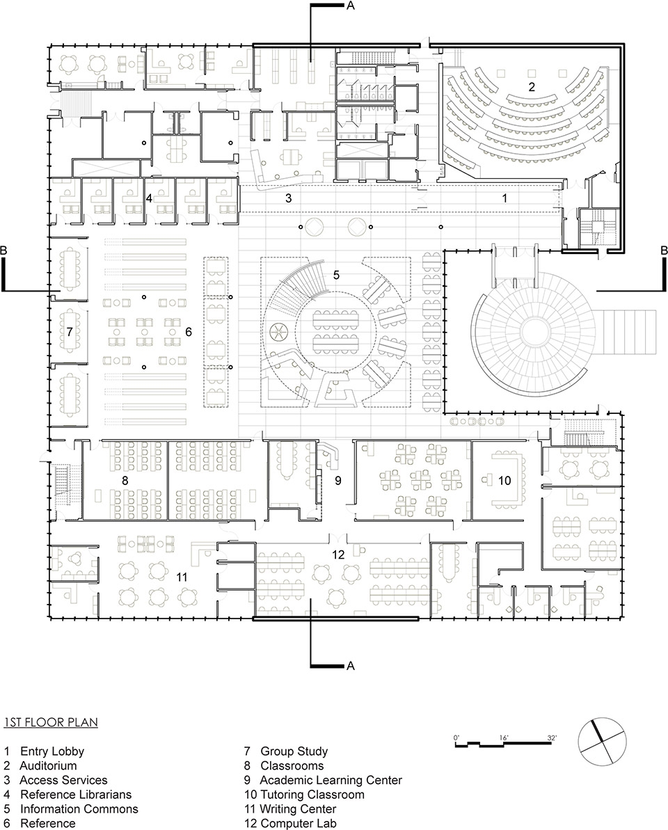 learning resource center by ikon 5 architects