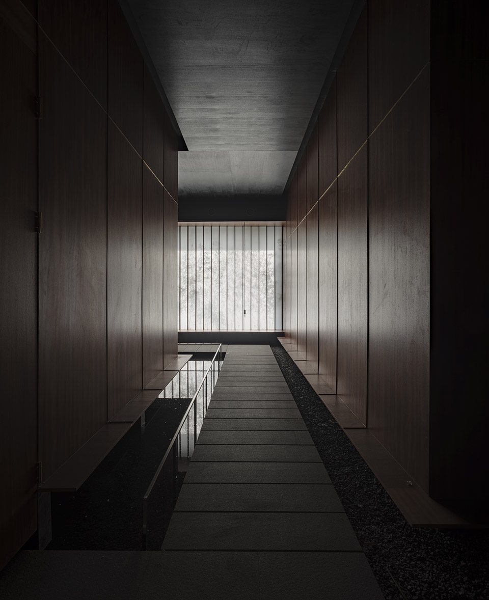 the meditation space beside the wetland china by hil architects