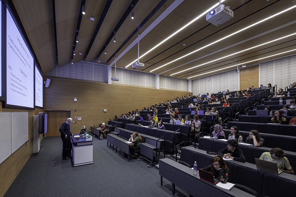 teaching and learning building of university of nottingham by make architects