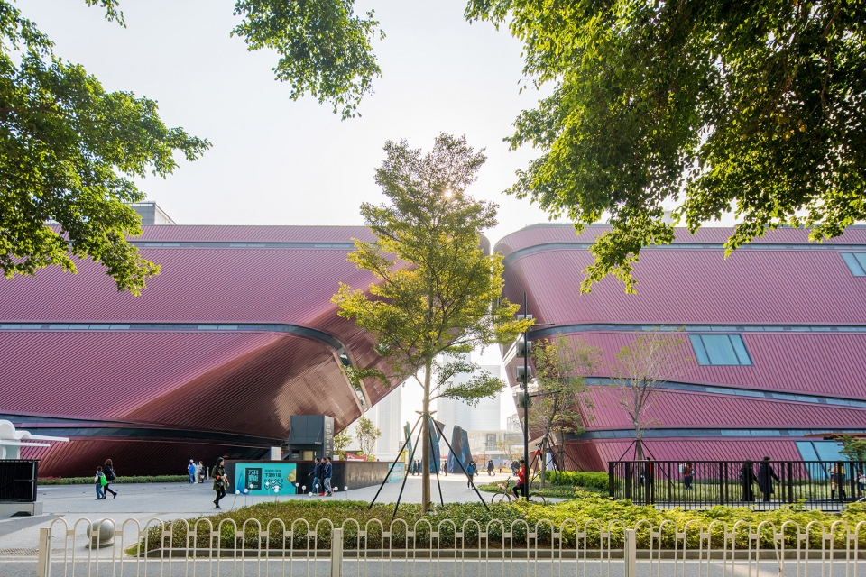 longgang cultural centre china by mecanoo and ccdi