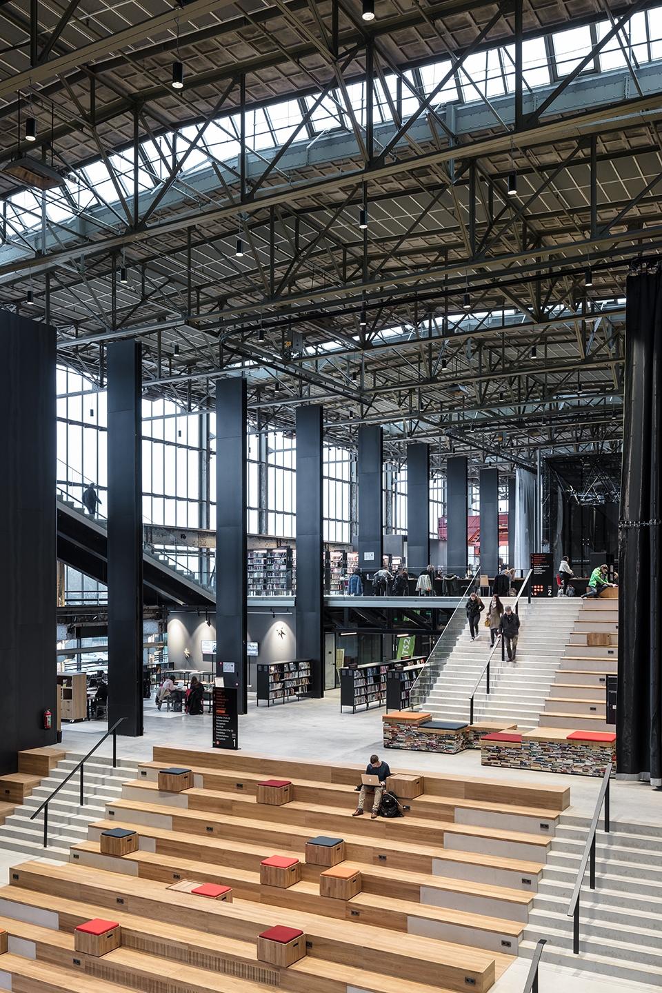 the architecture of the lochal in tilburg by civic architects