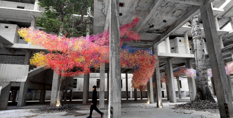 a hesitating city china by thewhy art design