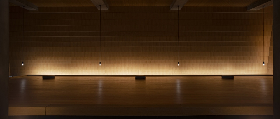 the meditation space beside the wetland china by hil architects