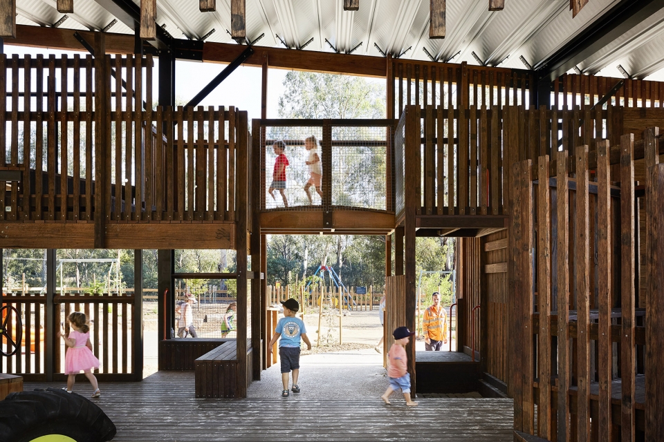 eltham north playground by gardiner architects