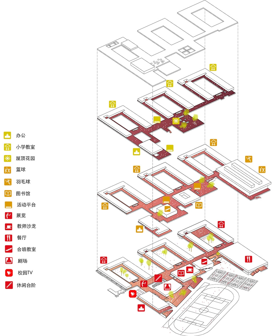 experimental primary school of suzhou science and technology town china by atelier z d plus studio