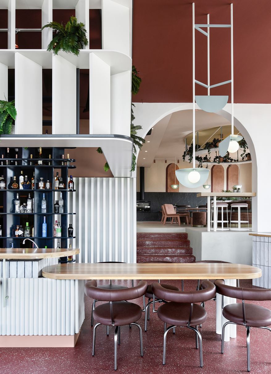 lofos bar by ark4lab of architecture
