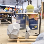 Delicate and Playful Sculptures Hang Mid-Air in Pedestrian Walkway by UAP