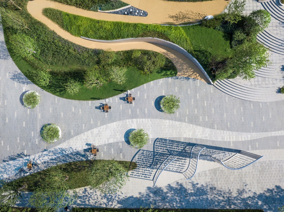 lakeside garden china by topos landscape architects