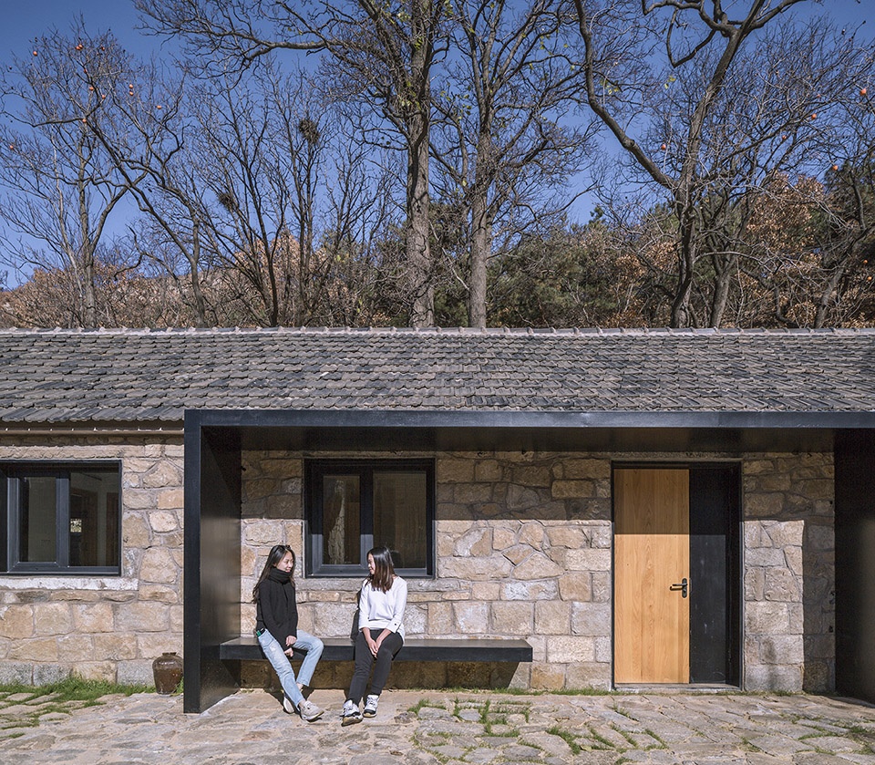 persimmon garden in wangjiatuan village china by 3andwich design he wei studio