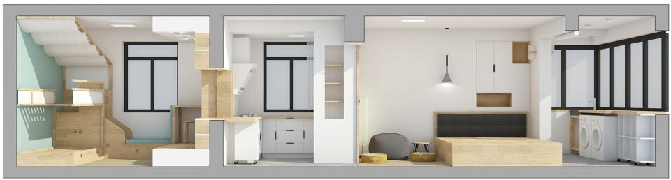 a home clear at a glance china by xi garden architecture design studio