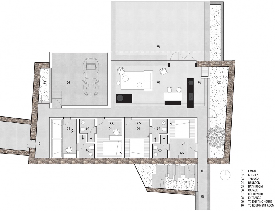 house near the great wall by mddm studio