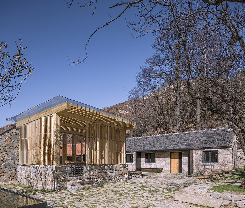 persimmon garden in wangjiatuan village china by 3andwich design he wei studio