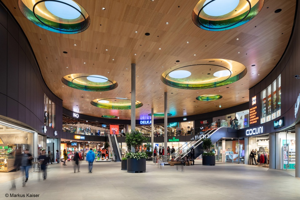 shopping mall wez das weststeirische einkaufszentrum by behf architects