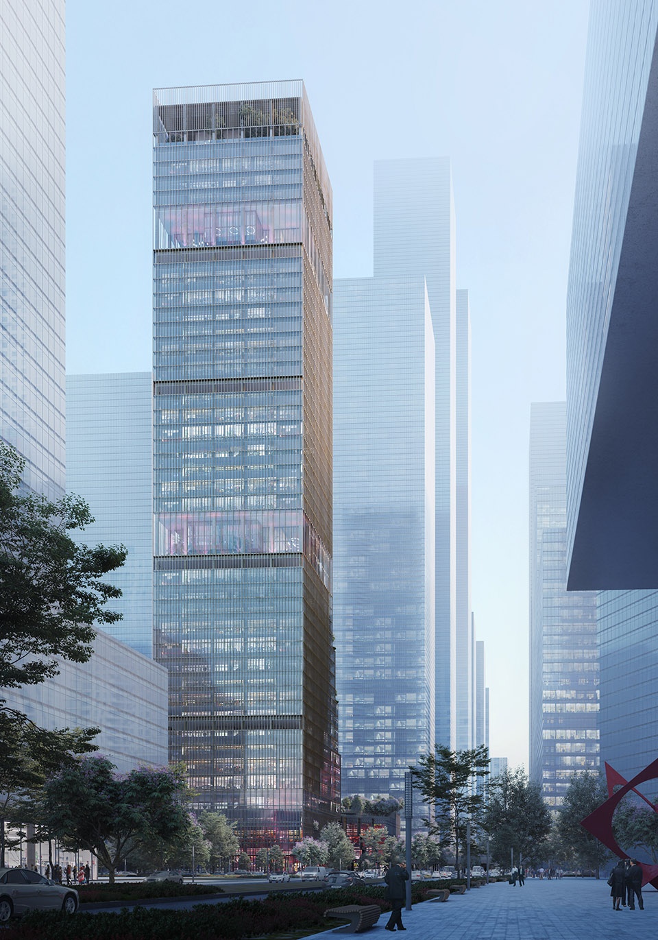 hengli international headquarters china by mecanoo